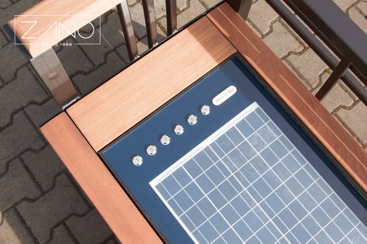 Utwory wgrane w moduł muzyczny | Ławka Szczepańska solarna