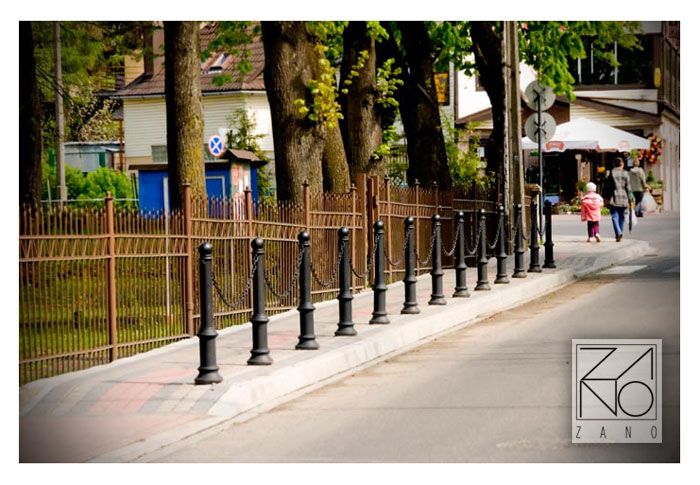 municipal street bollards