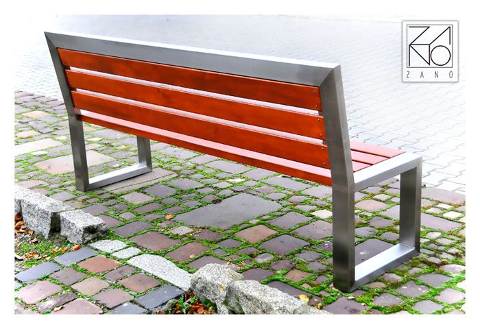 Jednostronne ławki do galerii