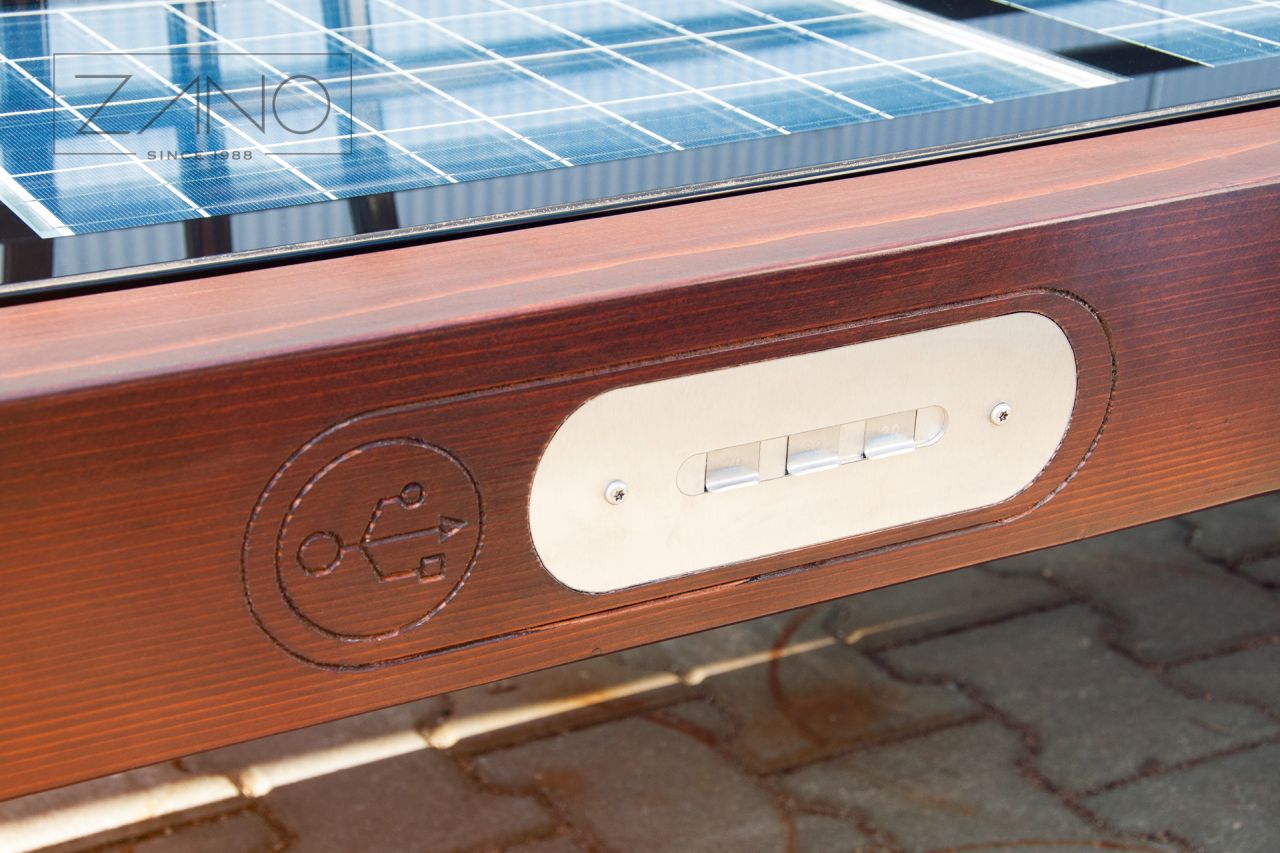 Moduł USB ver. 2022 | Ławki solarne z panelami fotowoltaicznymi