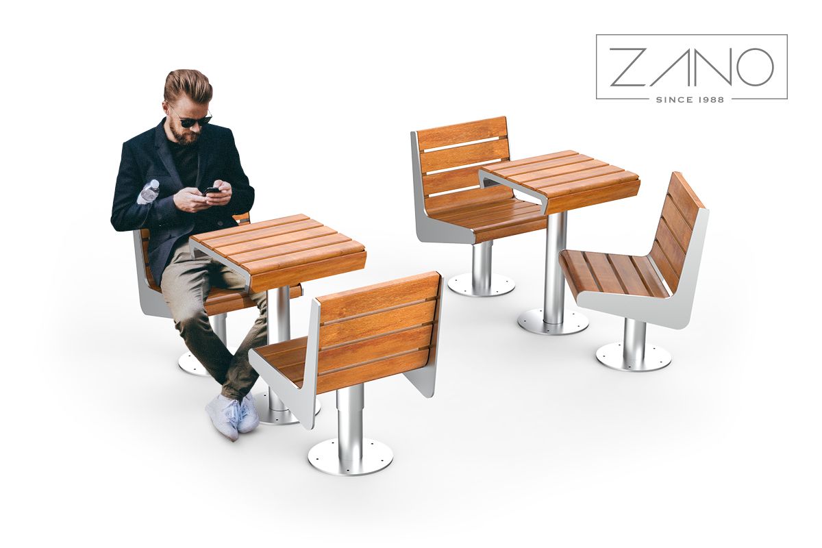 Krzesła obrotowe parkowe, do restauracji