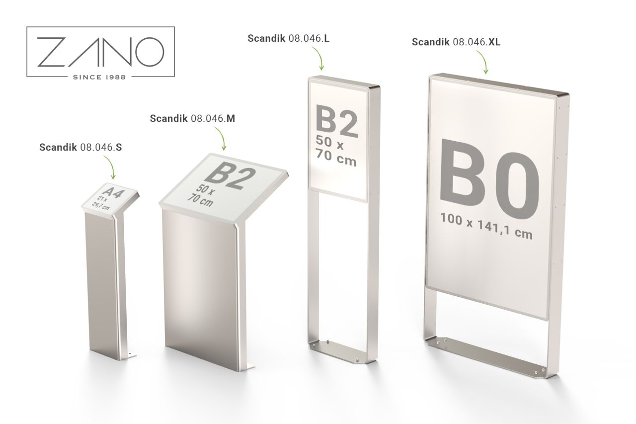 Notice boards and information panels | various sizes