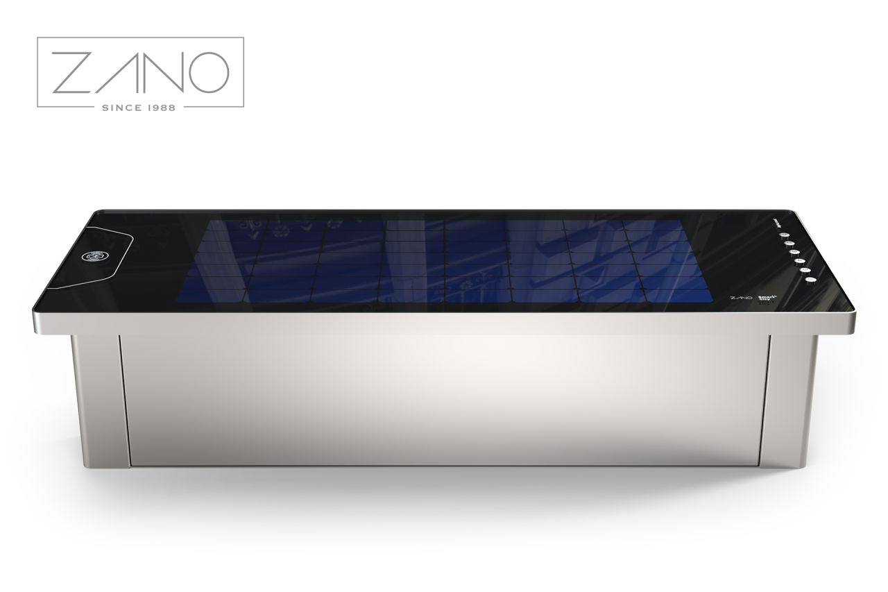 Inteligentne ławki solarne usb