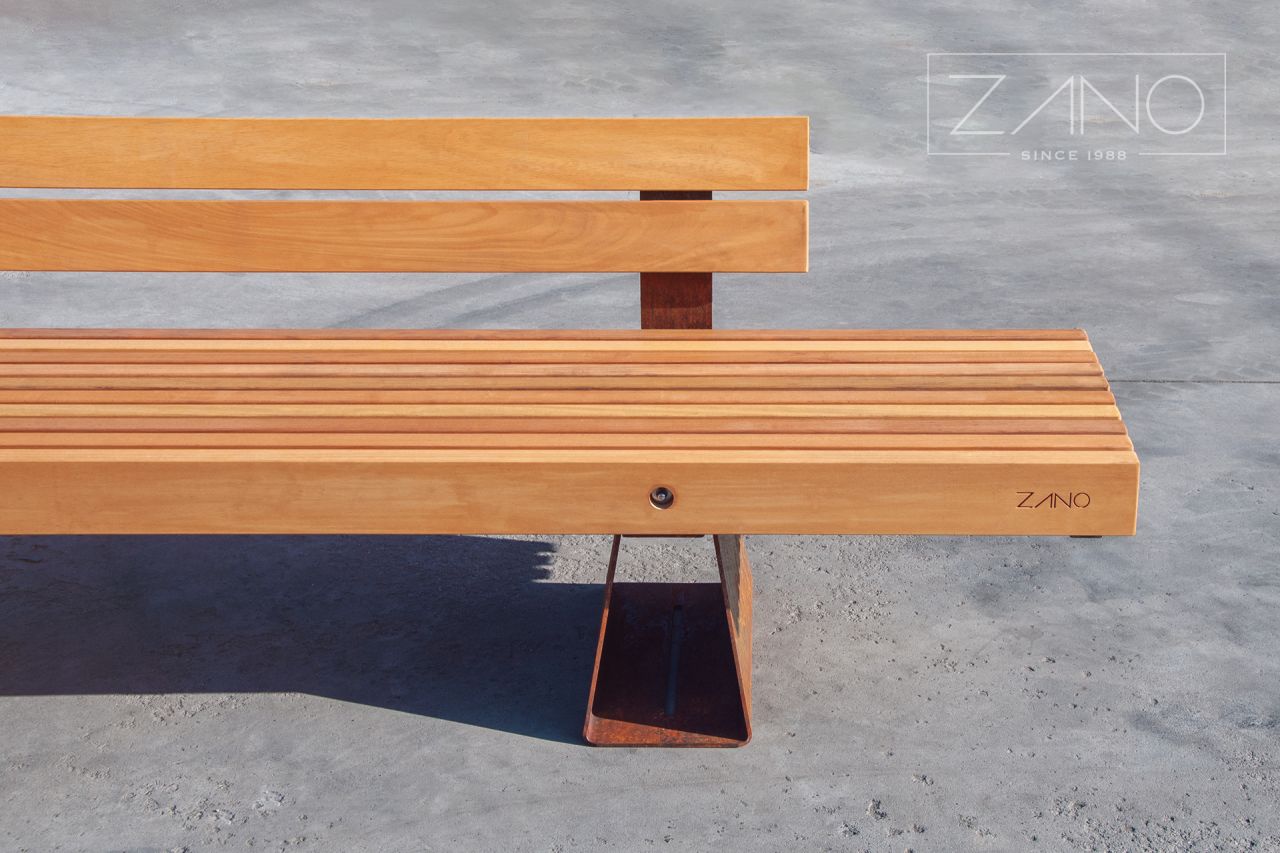 Ławka Travetto | corten