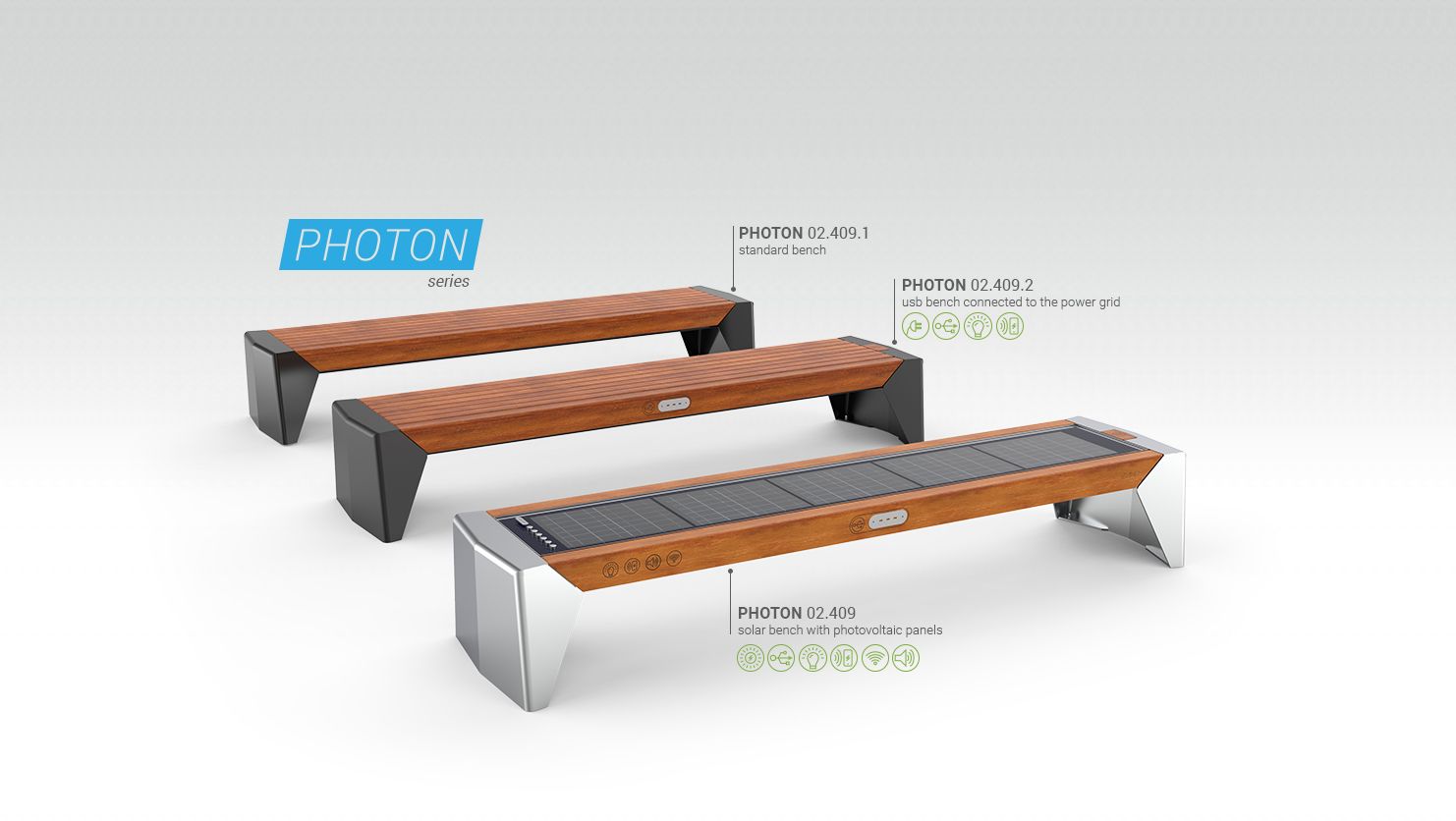 Photon series | ZANO Street Furniture